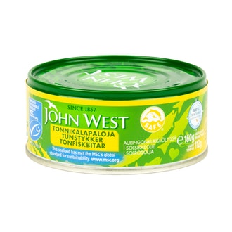 John West MSC tonnikalapalat öljyssä 160g/112g