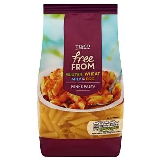 Tesco Free From 500g  penne kuviopasta gluteeniton