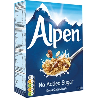 Alpen 560g makeuttamaton mysli