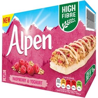 Alpen vadelma moniviljapatukka 5x29g