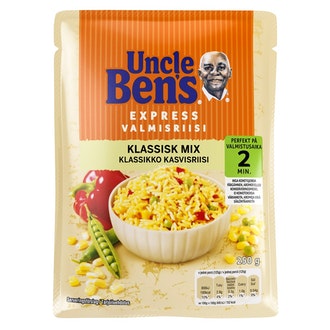 Uncle Ben\'s Klassikko kasvis valmisriisi 250g