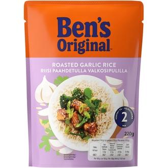 Ben\'s Original Valmisriisi paahdetulla valkosipulilla 220g