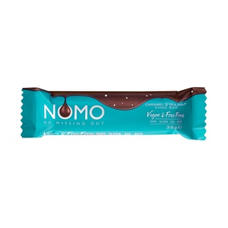 NoMo suklaapatukka 38g Caramel & Sea Salt Vegan