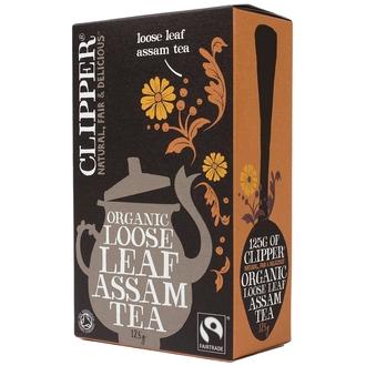Clipper Luomu Reilun kaupan Assam tee 125g, haudutettava