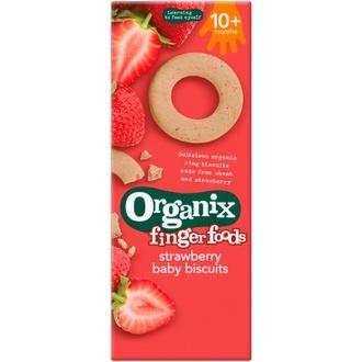 Organix Luomu mansikkakeksit 54g 10kk