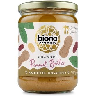 Biona Maapähkinävoi smooth luomu 500g