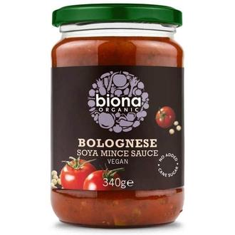 Biona Luomu Soija-Jauheliha Pastakastike 340G