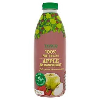 Tesco 1L Täysmehu Omena-Vadelma-Aronia