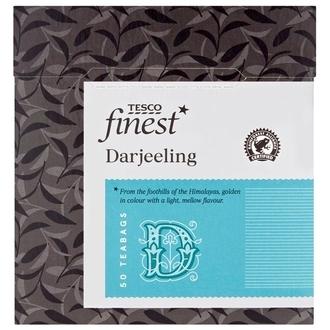 Tesco Fin Darjeeling 50  T/Bgs 125G