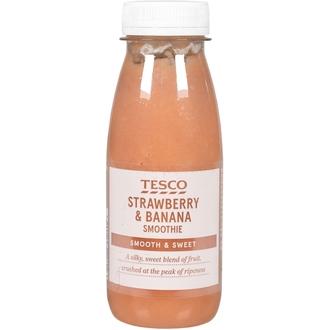 Tesco Mansikka-Banaani Smoothie 250Ml