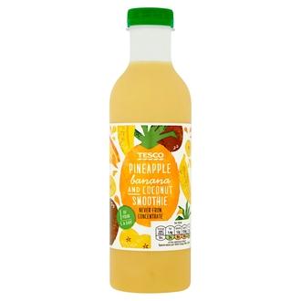 Tesco 750Ml Smoothie Ananas-Banaani-Kookos