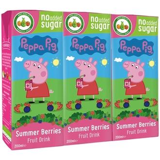 Pipsa Possu Summer berries hedelmämehu 3x200ml