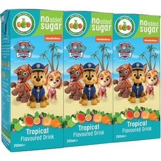 Appy Kids Paw Patrol Tropical Fruit Pillimehu 3X200 Ml