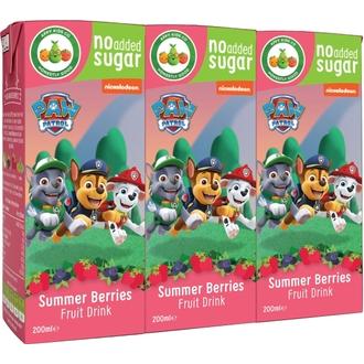 Appy Kids Paw Patrol Summer Berry Pillimehu 3X200 Ml