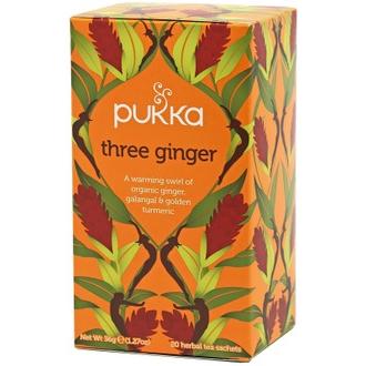 Pukka Yrttitee Three Ginger luomu 20p