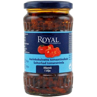 Royal 330/200g aurinkokuivattu tomaattisuikale öljyssä