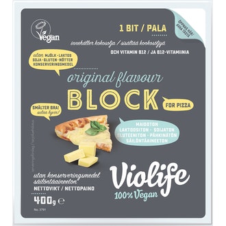 Violife 400g for pizza kasviperäinen juustovaihtoehto