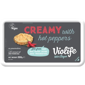 Violife Creamy 200g kermainen tulinen paprika/chili