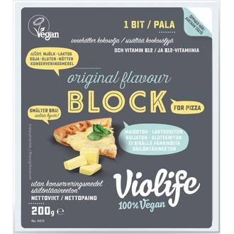 Violife 100% Vegan Original Block For Pizza 200g