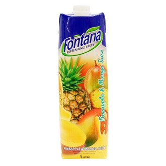 Fontana Ananas ja mango täysmehu 1 l