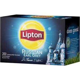Lipton  Musta tee Russian Earl Grey  40 GR 20p