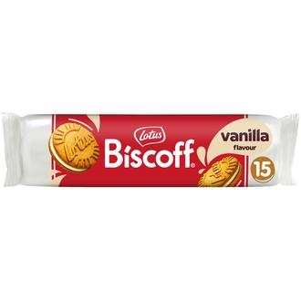 Lotus Biscoff Täytekeksi Vanilla flavour 150g