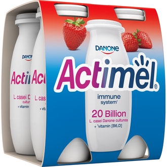Danone Actimel mansikka jogurttijuoma 4x100g