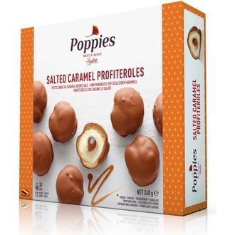 Poppies Salted Caramel Profiteroles 240g