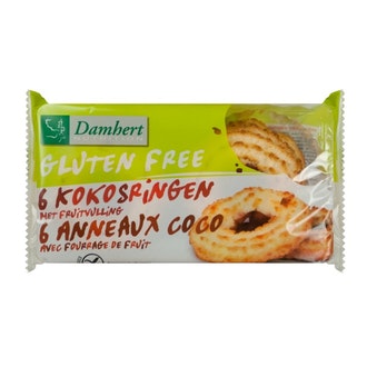 Damhert Kookoskeksit hillolla 240g gluteeniton