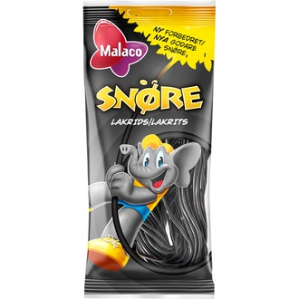 Malaco Snöre lakritsinauha 94g