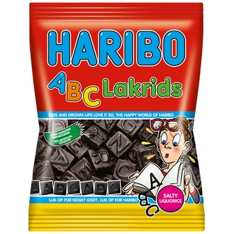 Haribo ABC lakritsipussi 120g