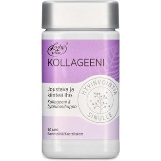 Ladyvita Kollageeni Ravintolisä Kollageeni-Hyaluronihappo-Vitamiinitabletti 60 Tabl