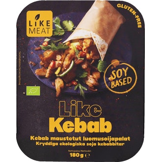 LikeMeat Organic Like Kebab 180g soijakebab
