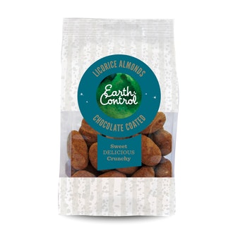 Earth Control Suklaa-lakritsimantelit 150g