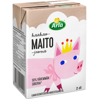 Arla laktoositon kaakaomaitojuoma 2 dl UHT