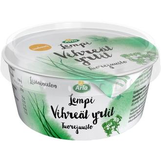 Arla Lempi Vihreät yrtit 160 g tuorejuusto