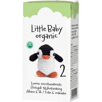 Arla Little Baby Luomu 2 500 ml maitopohjainen vieroitusvalmiste käyttövalmis UHT