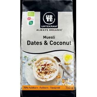 Urtekram taateli kookosmysli 750g luomu