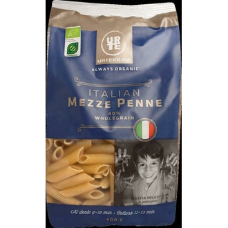 Urtekram 400g Mezze Penne pasta luomu