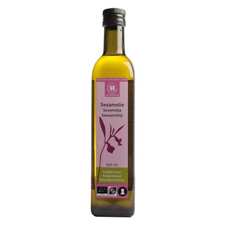 URTEKRAM Luomu Kylmäpuristettu Seesamiöljy 500ml