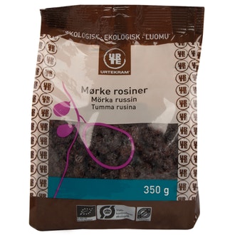 Urtekram tumma rusina 350g luomu