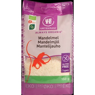 Urtekram mantelijauho 160g Luomu