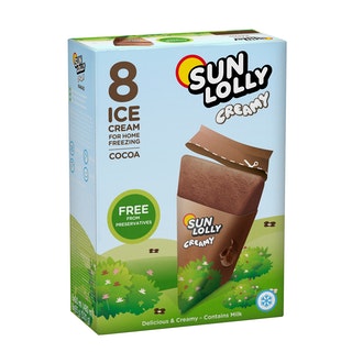 Sun Lolly 8x60ml/65g Creamy Cocoa