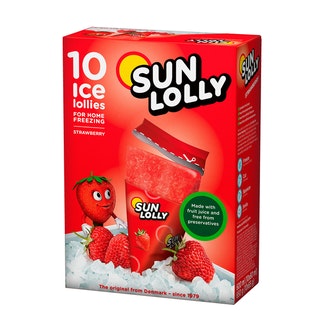 Sun Lolly mehujää 10x65g mansikka