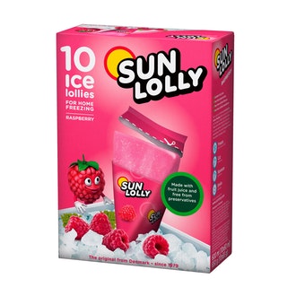Sun Lolly mehujää 10x65g vadelma