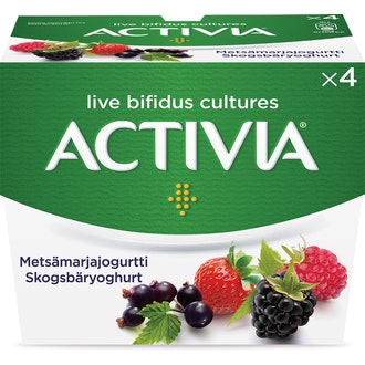Danone Activia 4x125g metsämarjajogurtti