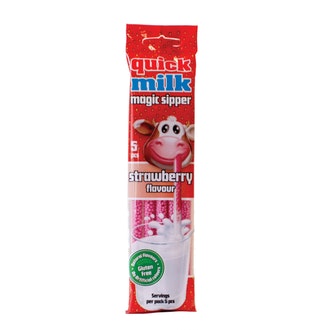 Quick Milk Taikapilli mansikka 5x6g