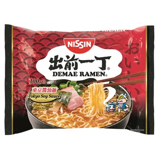 Nissin Demae Ramen nuudeli soijanmakuinen 100g
