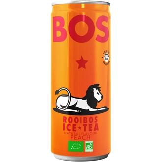 Bos brands orgaaninen rooibos jäätee persikka 250ml tlk