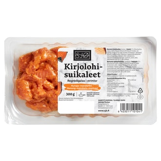 SJØ hunaja-mandariini kirjolohisuikale 300g